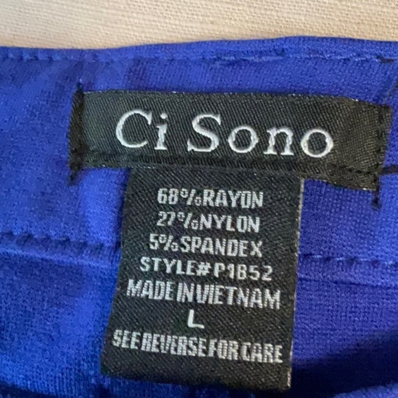 Ci Sono Blue Skinny Pants - Picture 3 of 4